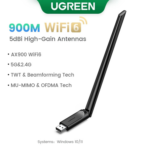 Ugreen adattatore wifi - wifi, 6